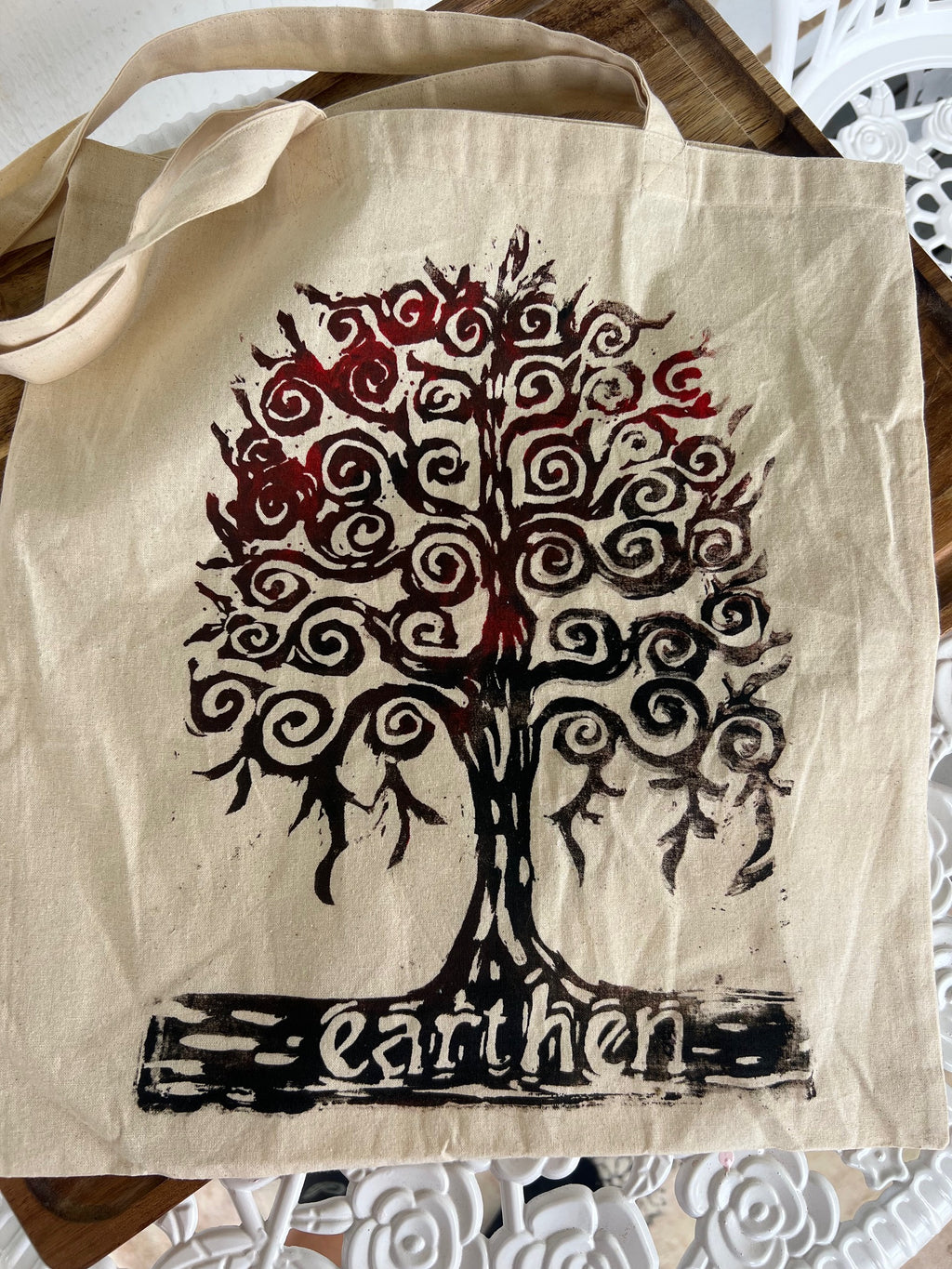 Earthen Tree of Life Market Tote