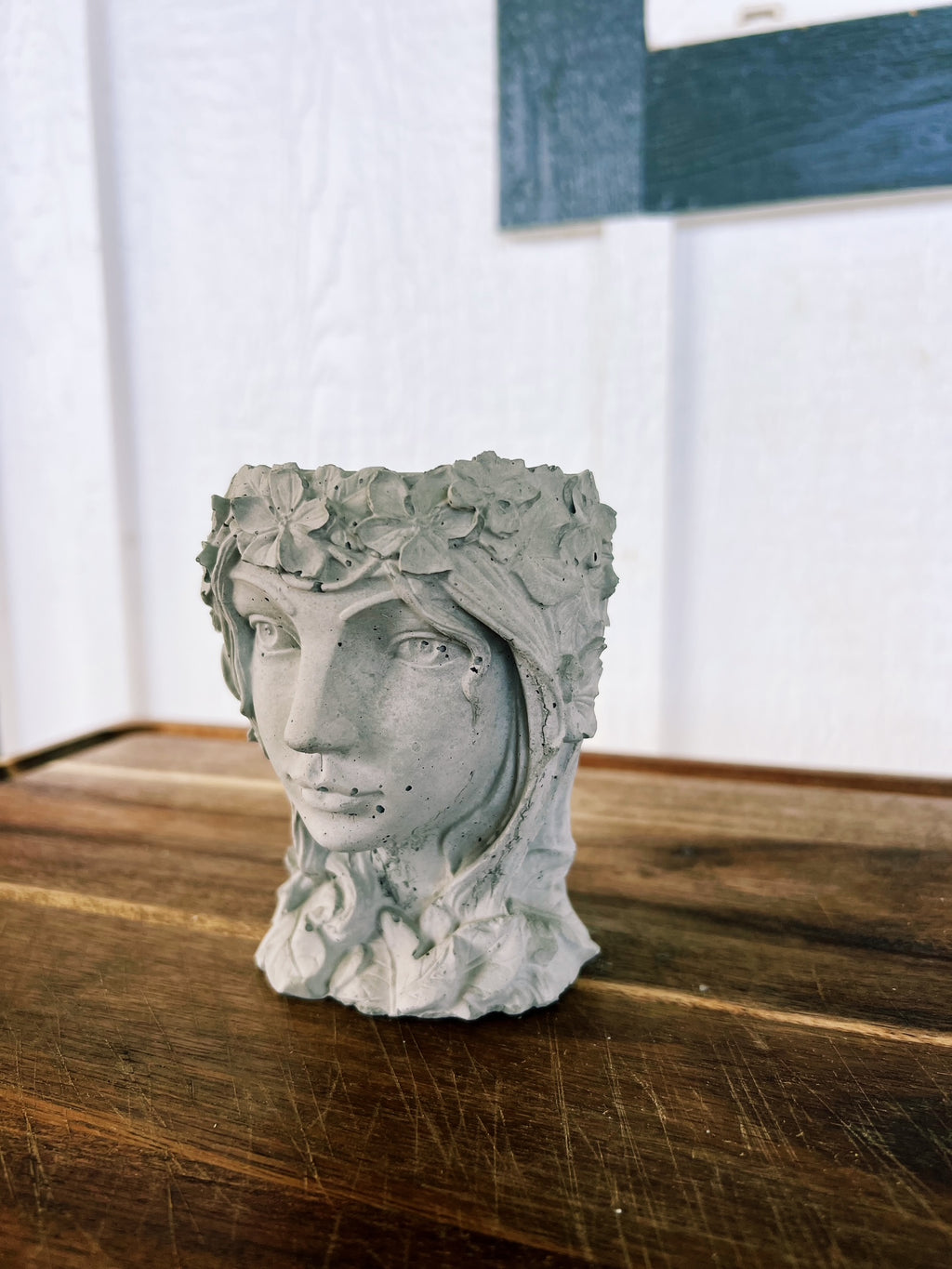 Garden Goddess Statue and Planter