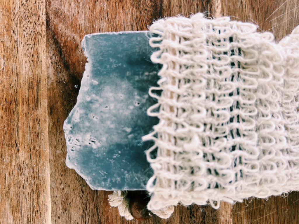 Exfoliating Organic Sisal Fiber Soap Saver Pouch