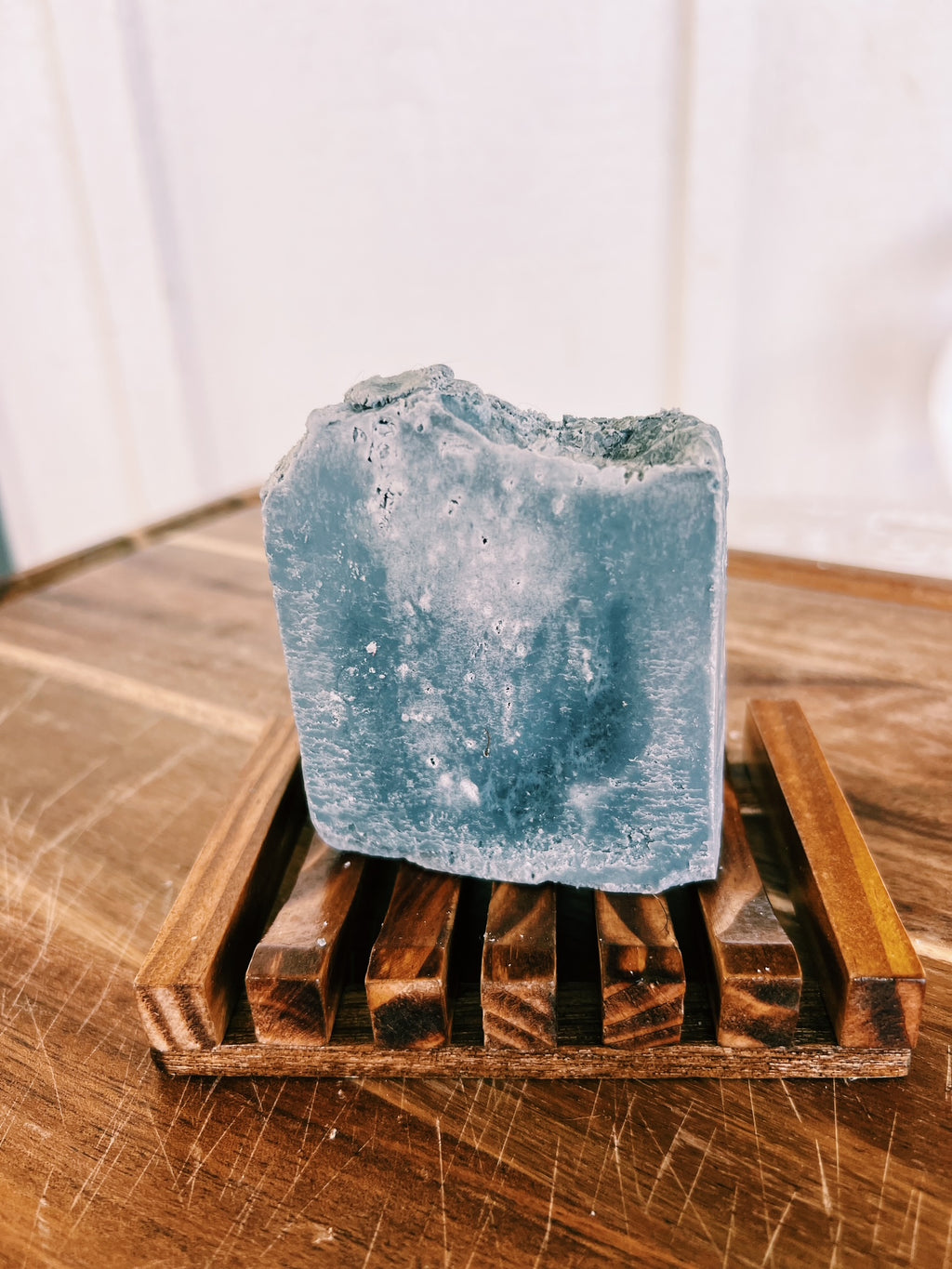 Natural Wood Soap Dish
