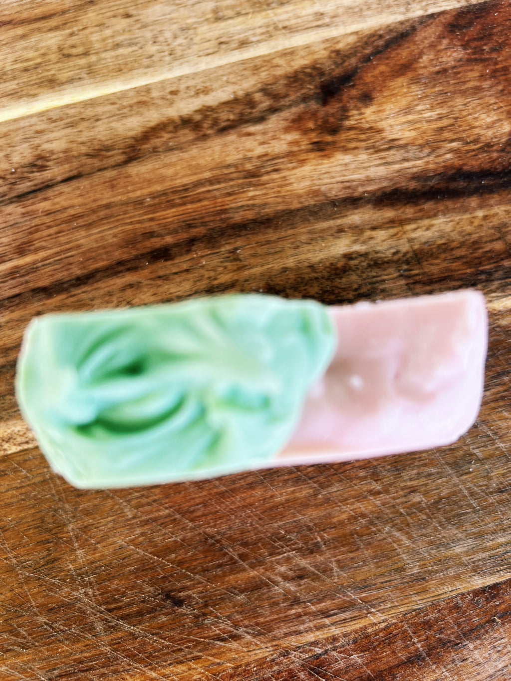 Summer Melon Handmade Soap with Pink French Clay