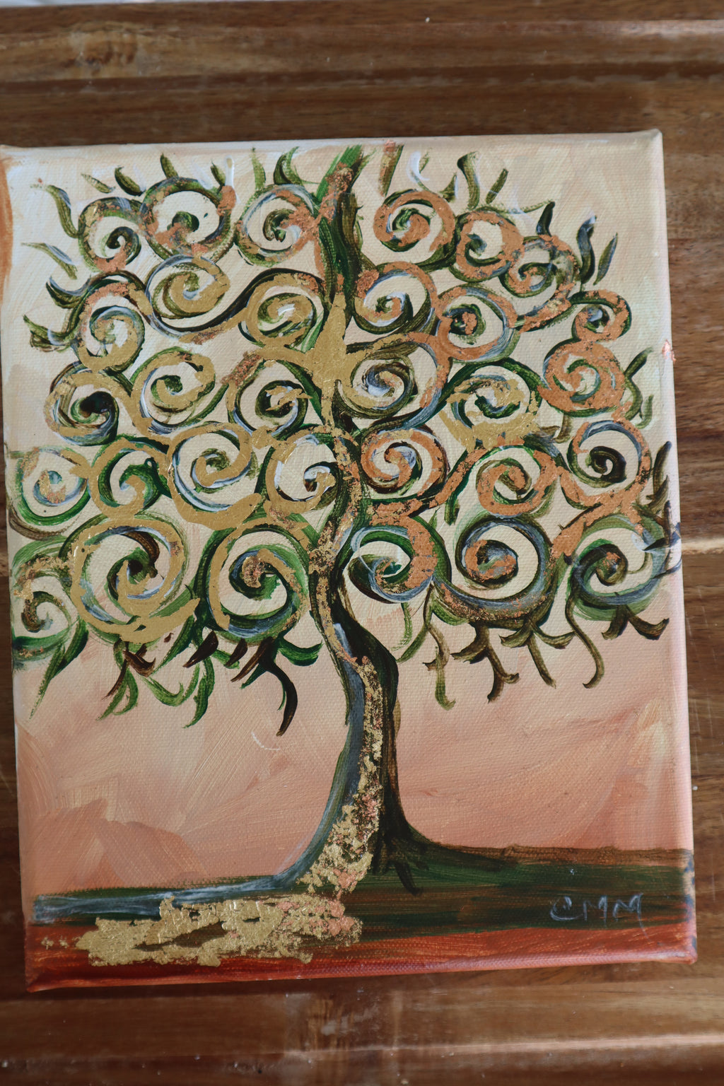Earthen Art Tree Of Life Painting