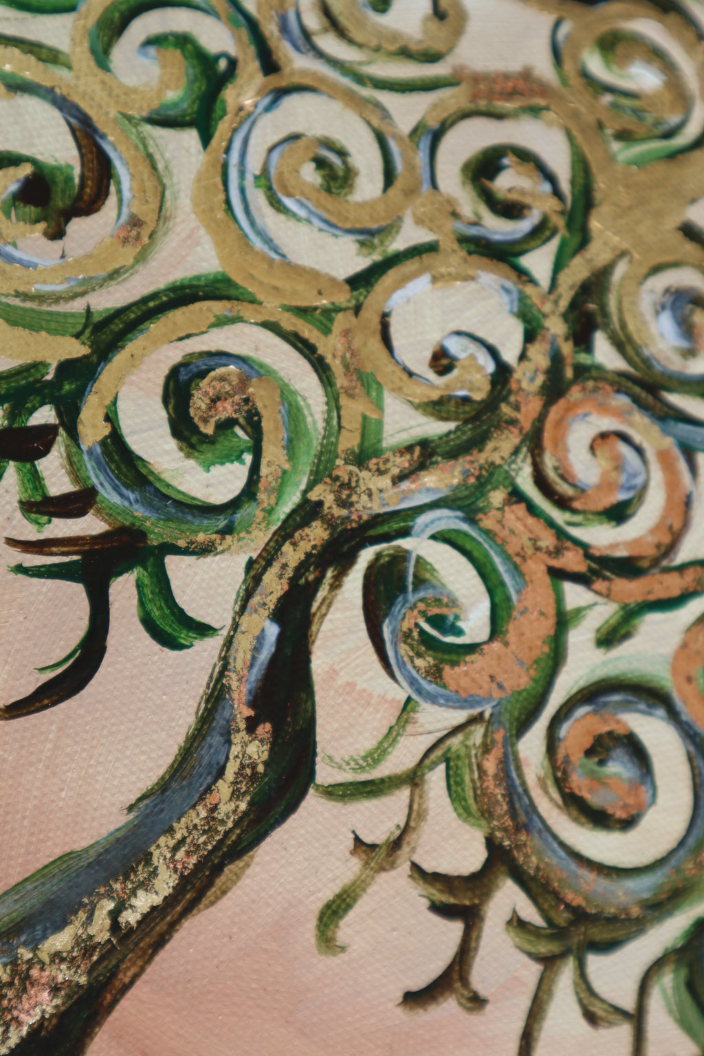 Earthen Art Tree Of Life Painting